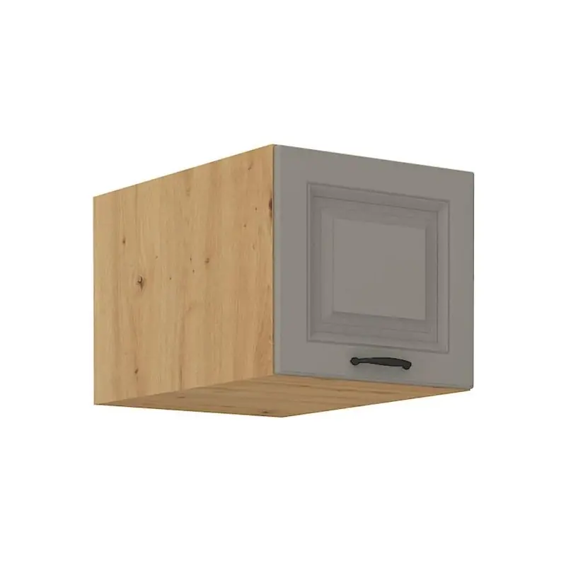 Horní skříňka s výklopnými dvířky SOPHIA - šířka 40 cm, světle šedá / dub artisan Koupit Online