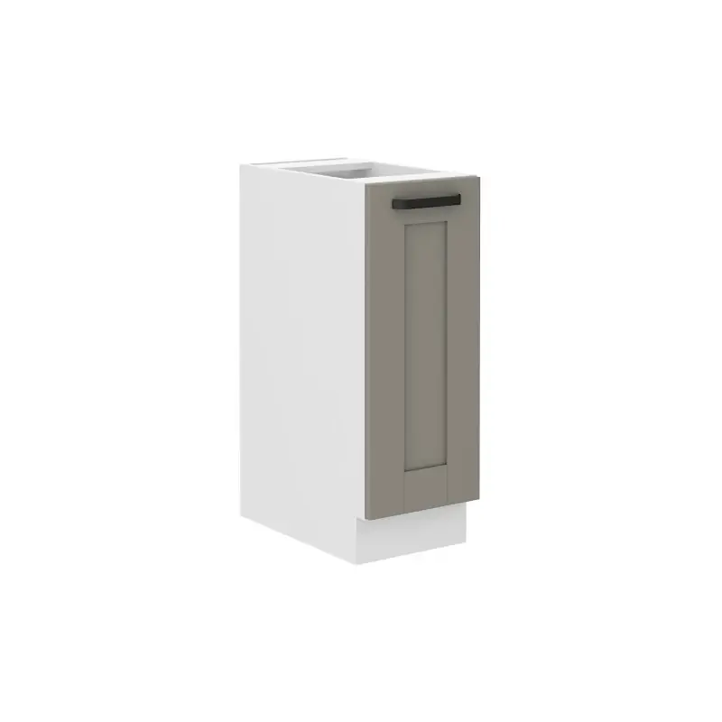 Výsuvná skříňka LAILI - šířka 30 cm, světle šedá / bílá Nejprodávanější
