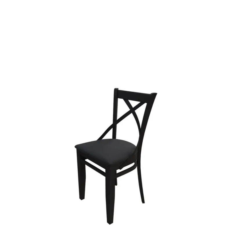 Židle do jídelny MOVILE 41 - wenge / černá ekokůže Must-Have