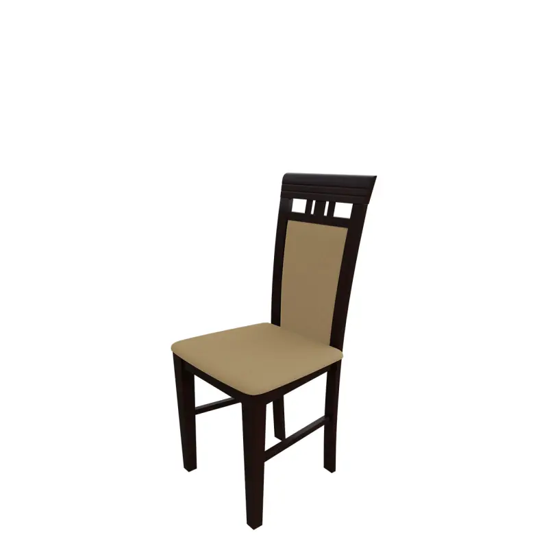 Židle do kuchyně MOVILE 12 - wenge / béžová Nejlepší Volba