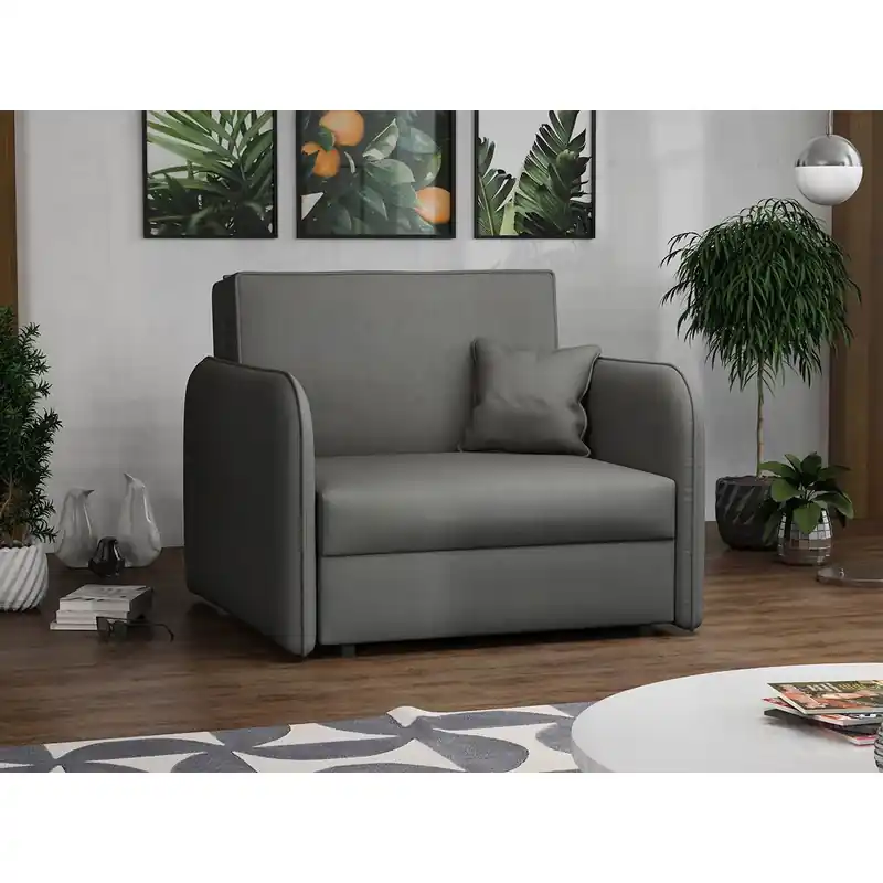 Akční Nabídka Rozkládací křeslo BELA LOFT 1 - šedé