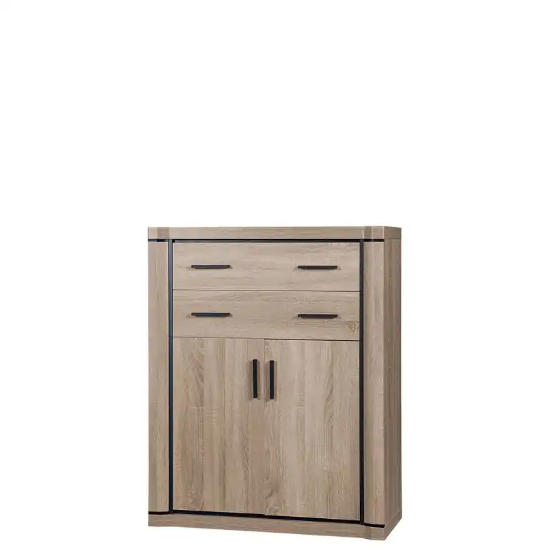 Akční Nabídka Kombinovaná komoda ARIKA - šířka 97 cm, dub sonoma