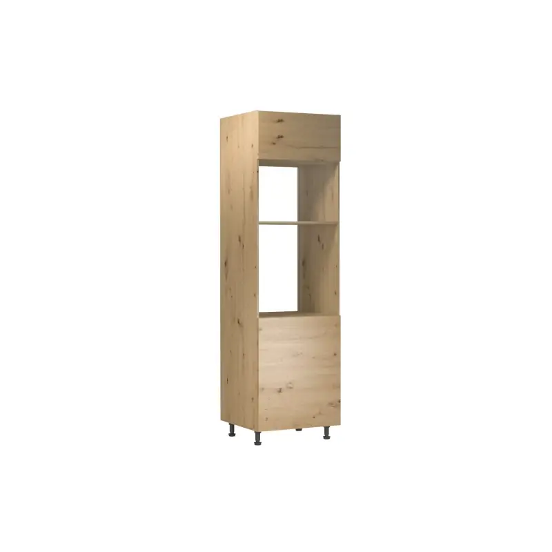 Časově Omezené Skříň na vestavné spotřebiče VALEN - šířka 60 cm, dub artisan
