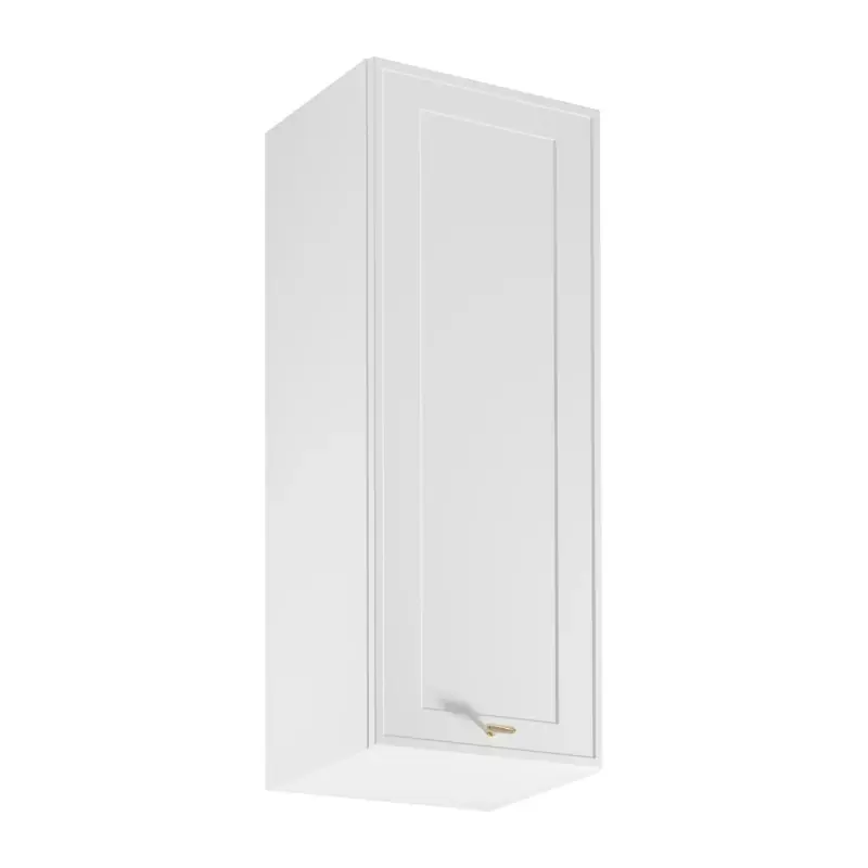 Vysoká horní kuchyňská skříňka SALERNO - šířka 40 cm, bílá Horká Nabídka