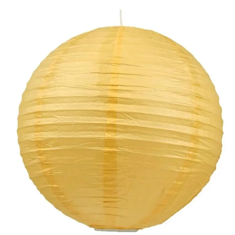 Akční Nabídka Papírové stínidlo KOKON - 50cm, koule, žluté