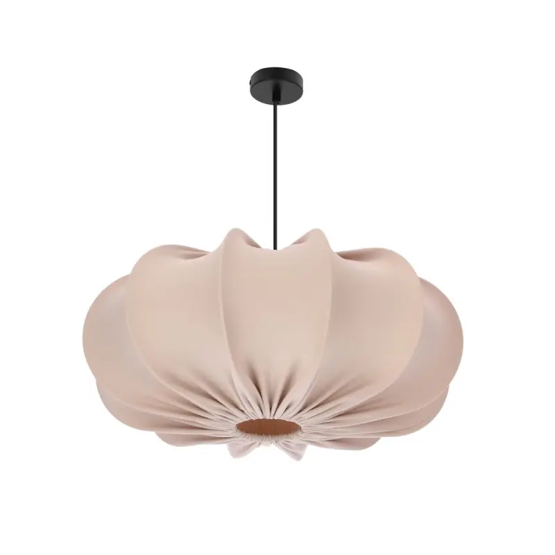 Akce Designové závěsné osvětlení CAFEE - 1xE27, 40W, 52cm, kulaté, černé / frappé