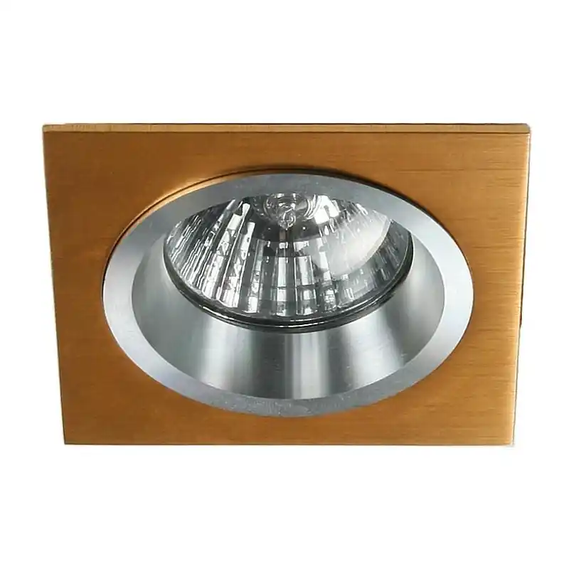 Akční Nabídka Stropní podhledové osvětlení BELLEVUE - 1xGU5,3, MR16, 50W, hliník / zlaté