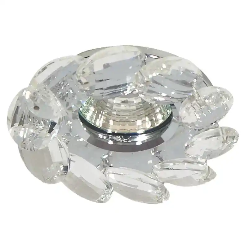 Akční Nabídka Kulaté podhledové svítidlo KASILOF - 1xGU10, MR16, 50W, 10cm, chromované