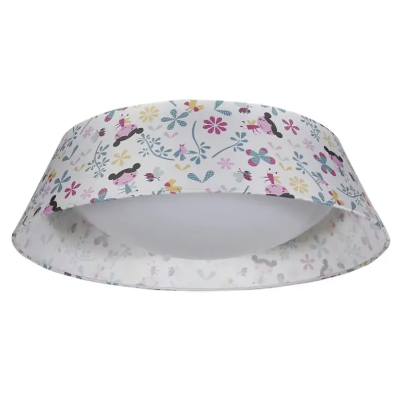 Značkový Stropní LED svítidlo do dětského pokoje GIRL - 16W, 6500K (studená bílá), vícebarevné