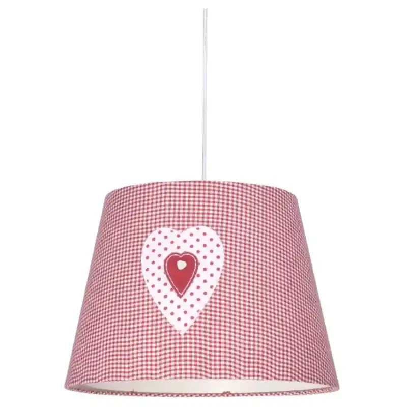 Závěsný lustr do dětského pokoje SWEET - 1xE27, 60W, růžový Rychlé Dodání