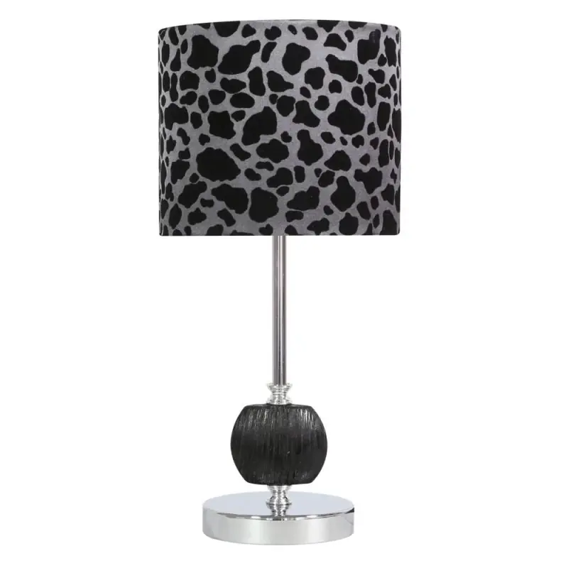 Zlevněný Moderní stolní lampa CORT - 1xE27, 60W, černá
