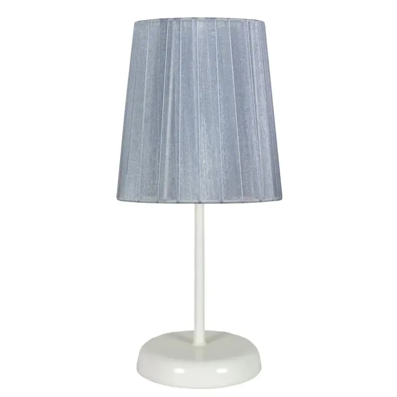 Aktuální Moderní stolní lampa RIFASA - 1xE14, 40W, bílá / šedá